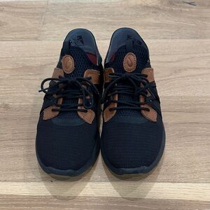 OluKai Black and Brown Men's Sneakers